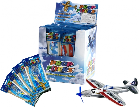 Bacajuća polistirenska avioni - dupli paket