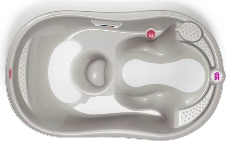 Practical details: thermometer, water level and drain