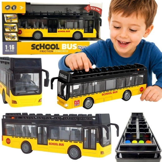 WOOPIE autobus sa svjetlima i vratima koja se otvaraju