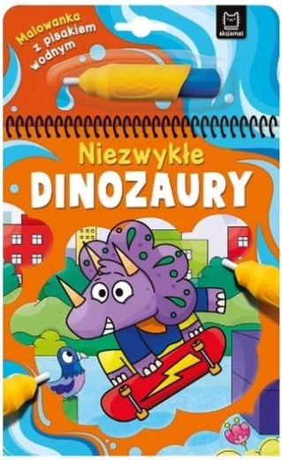 Vodene bojanke s vodenim flomasterom Neobični dinosauri
