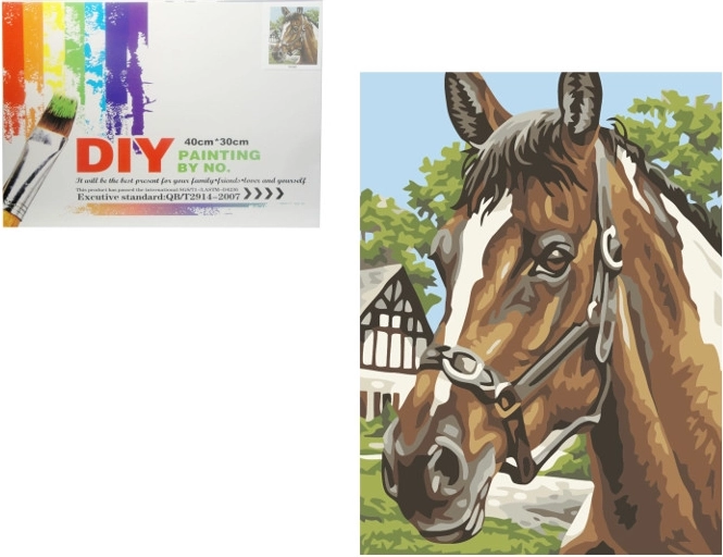 Slikanje po brojevima – konj