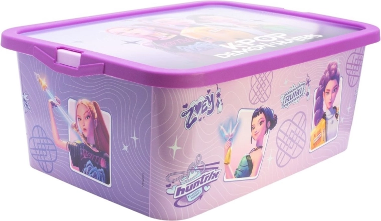 STOR kutija za pohranu 13 l K-Pop: Lovkyně démonů ljubičasta