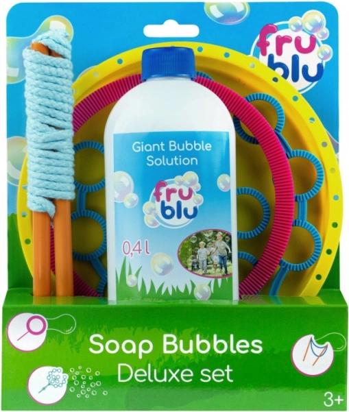 Deluxe set za mjehuriće FRU BLU s otopinom 0,4 l