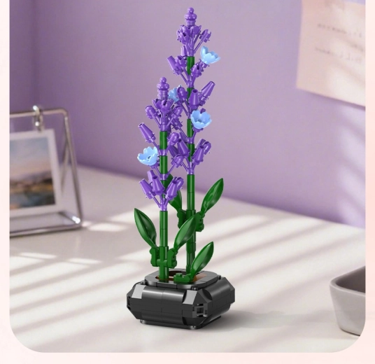 Realistična lavanda kao dizajnerska dekoracija