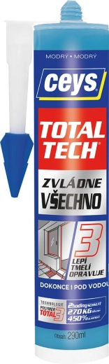 Univerzalno ljepilo i brtvilo 290 ml CEYS Total Tech Plavo