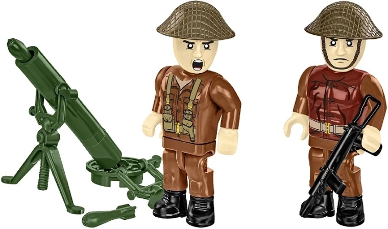 Teško naoružanje: strojnica i minobacač