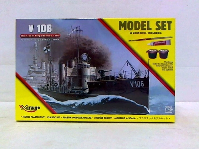 Mirage Hobby torpedni brod V106 – plastični model za lijepljenje