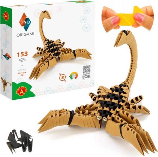 Alexander kreativni origami 3D – škorpion