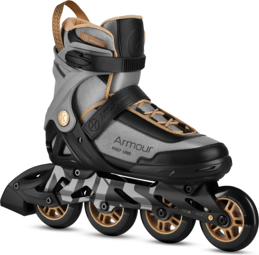 NILS Extreme Armour Inline Skates (Grey) – 38