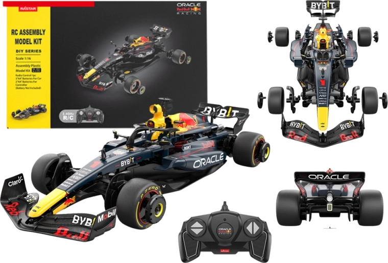 Konstrukcijski Set RC Auto Red Bull F1 Bolid Plavi