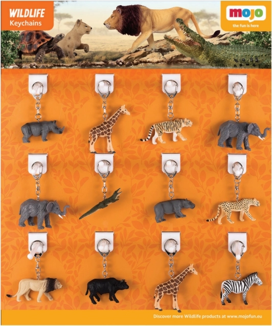 Mojo privjesci za ključeve Životinje iz zoološkog vrta