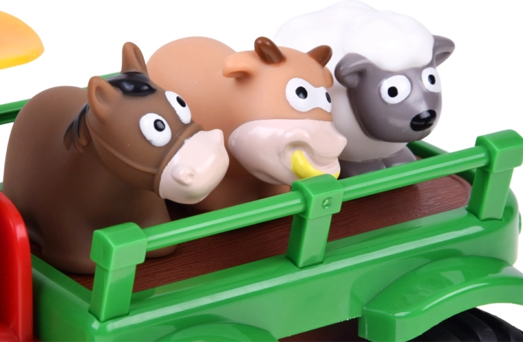 Prikolica sa životinjicama za farmerske priče