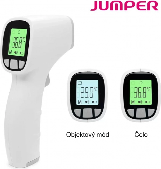 Digitalni beskontaktni toplomjer Jumper za djecu i odrasle, plavi