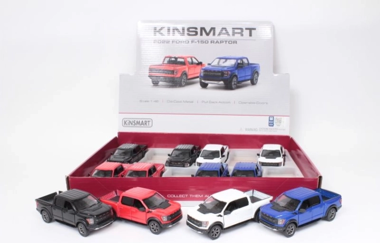 Metalni model auta Ford F-150 Raptor 2022 (14 cm)