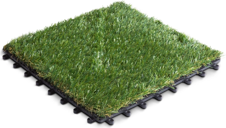 Artificial Grass Tiles 30 × 30 cm, 11 Pieces