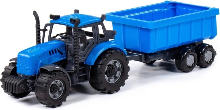 Dječji traktor Progress s prikolicom na zamašnjak - 1 komad