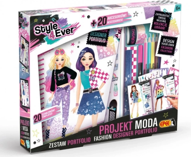 Modni projekt Portfolio Kreativni set