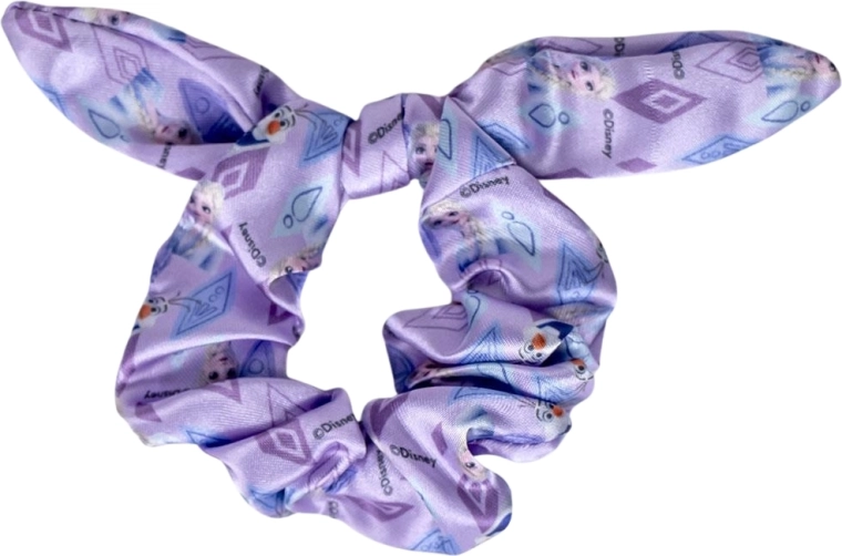 Decorative Frozen-themed hair scrunchie