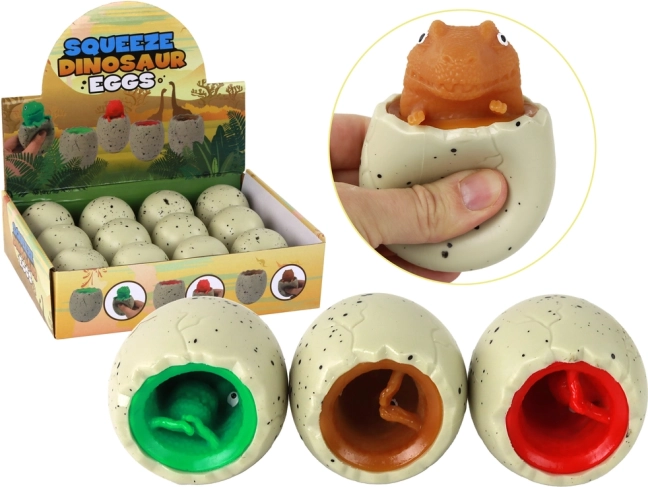 Antistres igračka dinosaur u jajetu Squishy