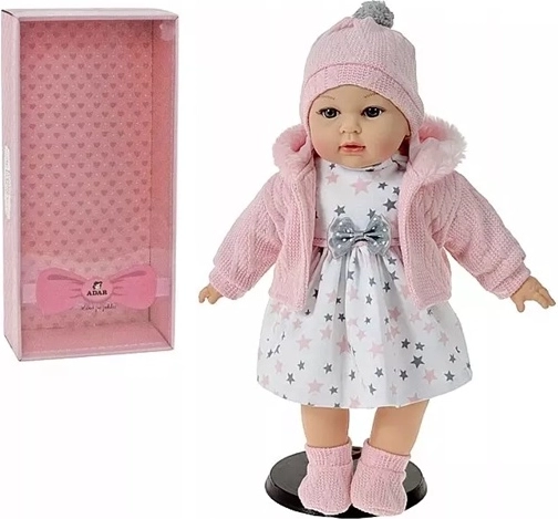Baby doll with sounds in Polish