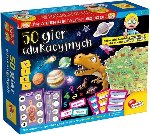 Lisciani I’m a Genius: 50 edukativnih igara