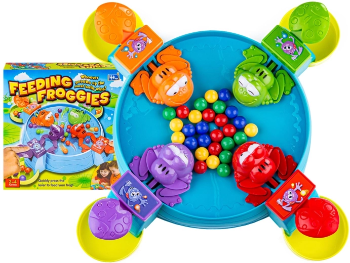 Hungry Frogs Game – feeding the frogs