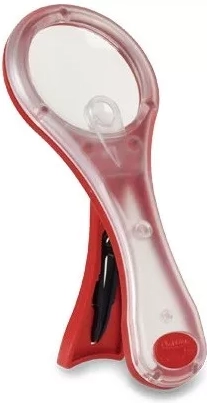 Safari Ltd. magnifying glass with tweezers