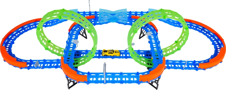 Dvije fluorescirajuće petlje 360°