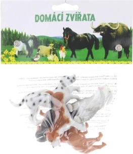 Plastične životinjice – psi, set 5 kom
