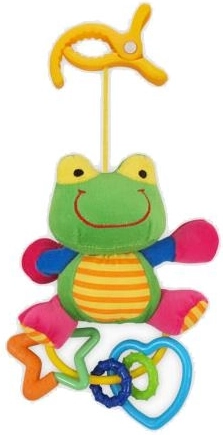 BABY MIX Plush Rattle Toy Frog