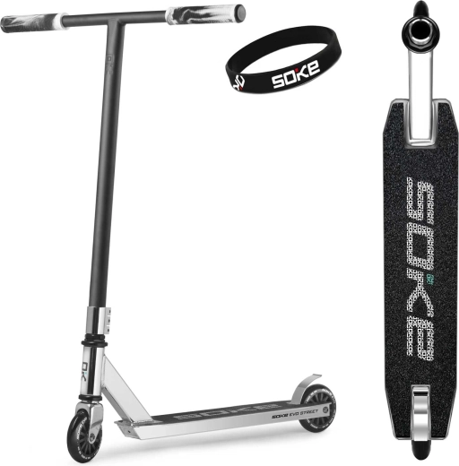 Soke EVO street silver freestyle romobil