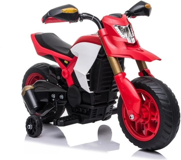 Children's electric motorcycle – red