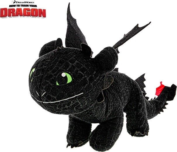 Plišani zmaj Bezubica Toothless 15 cm