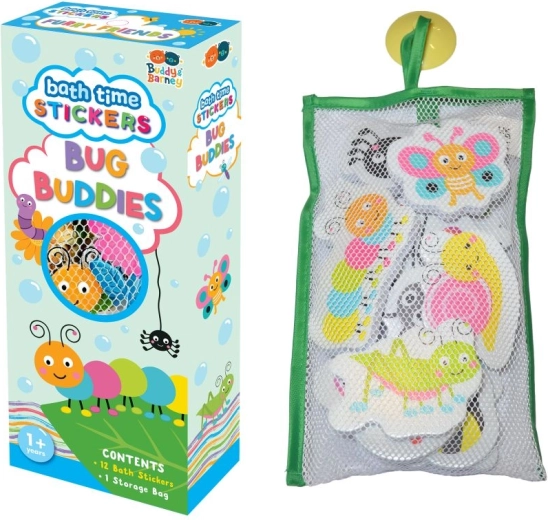 Buddy & Barney Život kukaca – set naljepnica za kupanje za djecu