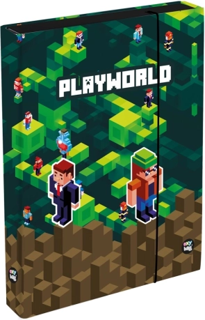 OXYBAG kutija za bilježnice A4 Jumbo PLAYWORLD