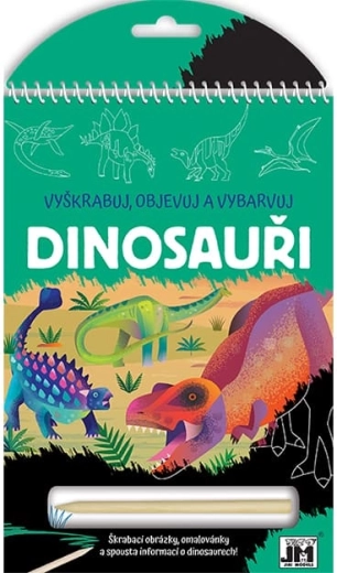 Izgrebi, otkrivaj, bojaj dinosaure