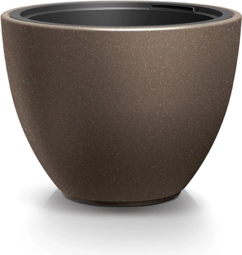 Vaza s umetkom HEOS Eco Wood 39,5 cm – kava