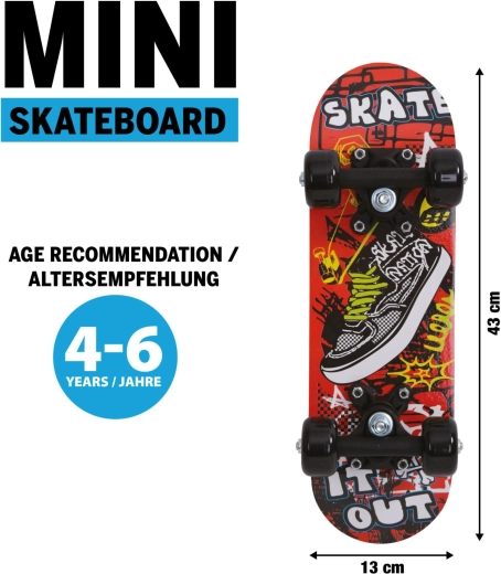 Schildkröt mini skateboard Skate It Out 17"