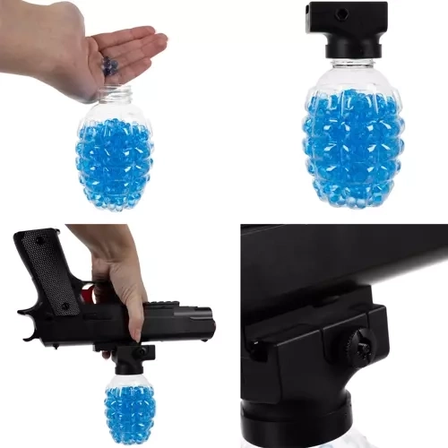 High-capacity transparent hopper