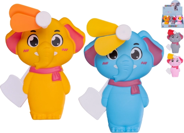 Kids' Elephant with Fan – Portable Ventilating Toy from 3 Years