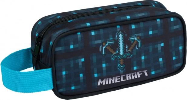 Minecraft pernica plava sjekira i mač