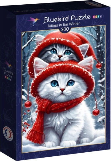 Bluebird puzzle mačići zimi 300 dijelova