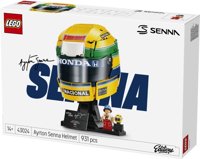 Ayrton Senna minifigure included