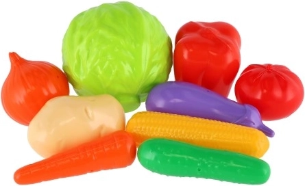 8 colorful pieces for realistic play