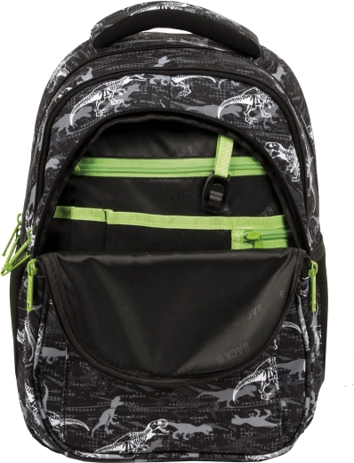 Clear compartment layout and organizer inside