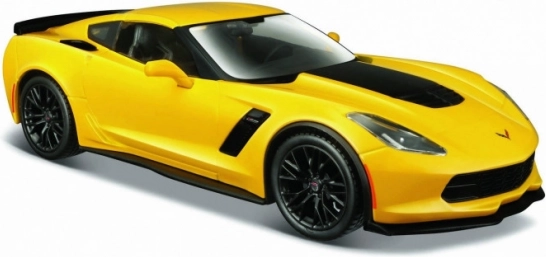Maisto Corvette Z06 metalni model 1:24 žuti