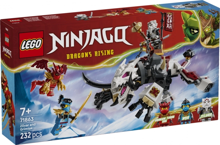 LEGO NINJAGO Zilvar i zmajska zvijer Grimtak