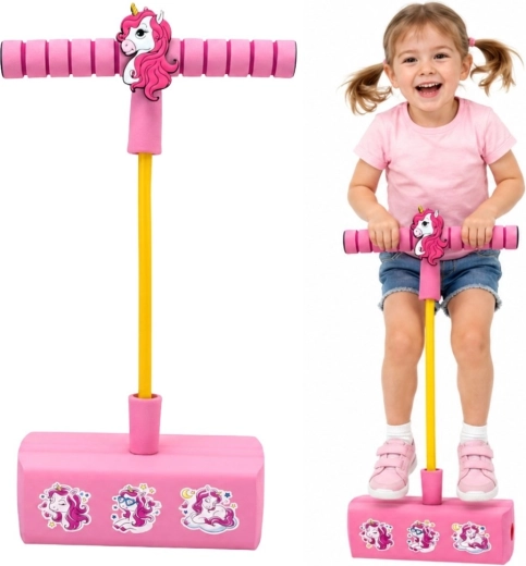 Woopie pjenasti pogo skakač za djecu – jednorog