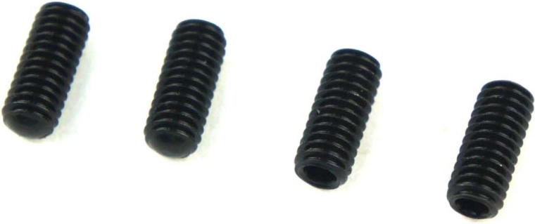 Jamara M4 × 10 mm round-head building screws, 4 pcs