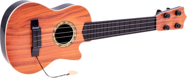 4 metal strings and pick included
